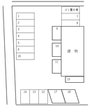 コトブキハイツ駐車場