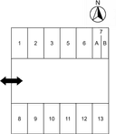 八剣北②駐車場