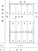 恵城保育園前駐車場