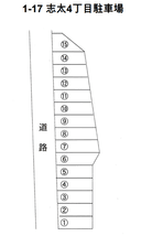 1-17志太4丁目駐車場